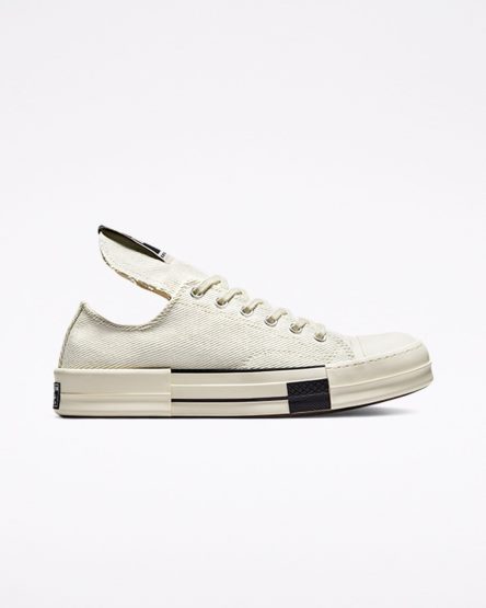 Tenisi Barbati Converse x DRKSHDW DRKSTAR Chuck 70 Albi Negrii | RO USPZW470